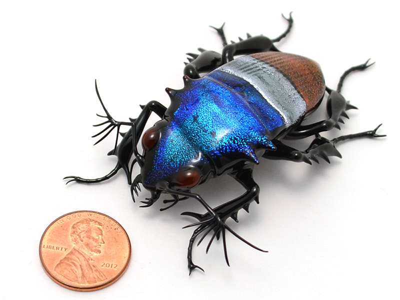 ITEM_NAME, glass insect by Wesley Fleming