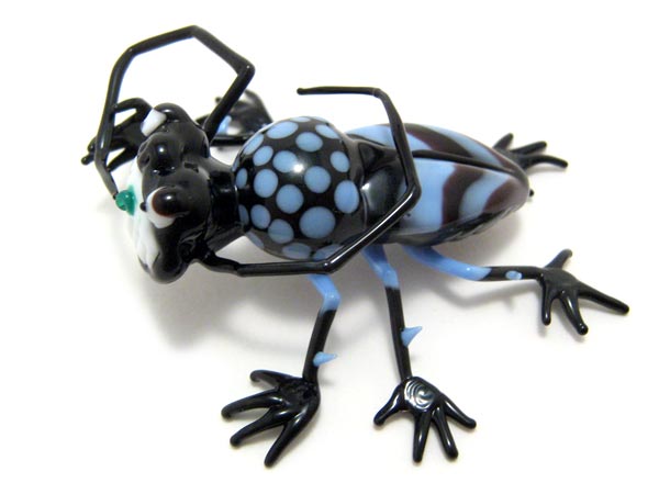 A Little Bit of Spinach, glass beetle by Wesley Fleming