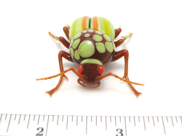 Striped Beetle, glass bug by Wesley Fleming