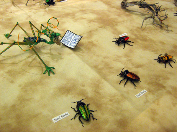 Grandaddy Longlegs, glass insect by Wesley Fleming