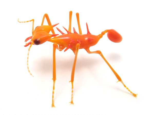 Fire Ant, glass insect by Wesley Fleming