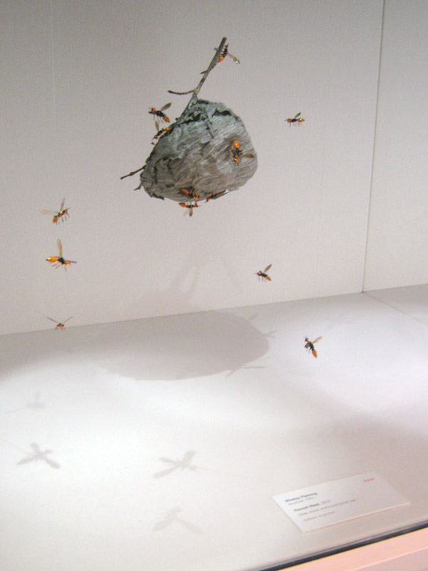 Hornet Nest, glass wasp by Wesley Fleming